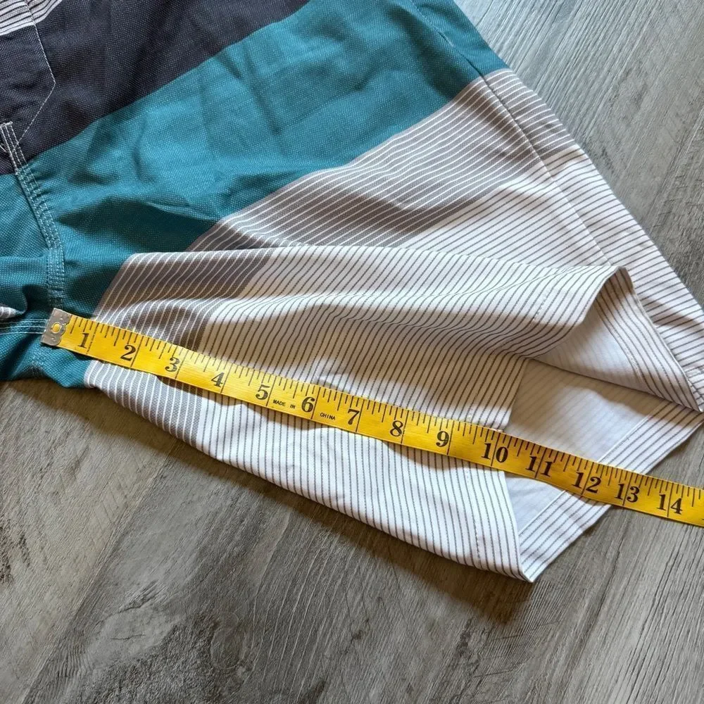 Rip Curl Boardwalk Swim Board Shorts Men’s 34 Waist Stripes